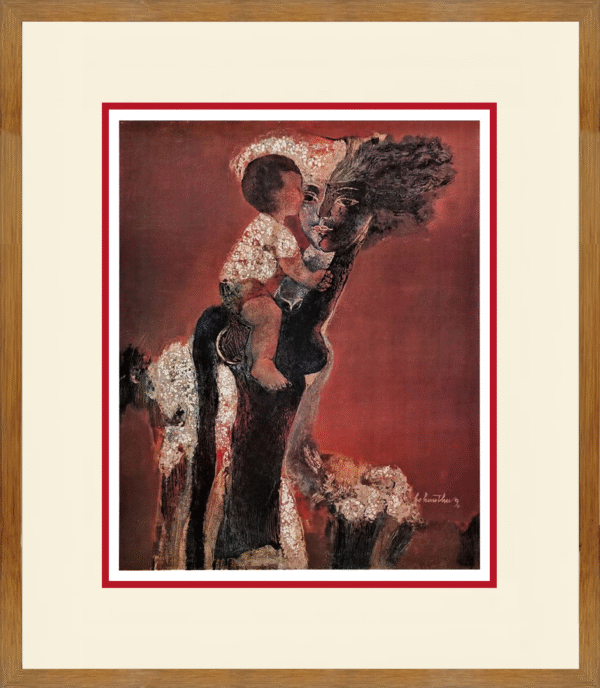 Local Artist Prints | DA HT 1301 Sister and Brother