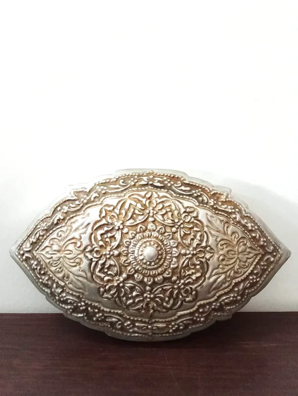 IDN-073 Metal Cast Silver Buckle Design