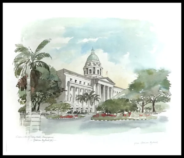 BF 604C  Supreme Court 7x5 Mini Print - G. Byfield