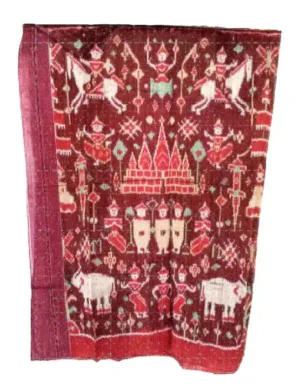 91 x 116”   Ikat 152